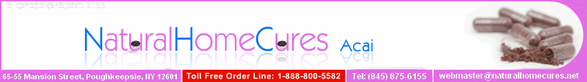 Welcome to Natural Home Cures - Acai